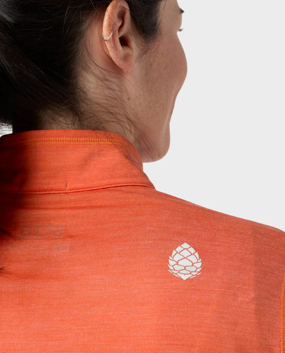 Women's Basis PeakWool Lightweight Half Zip - Image 14