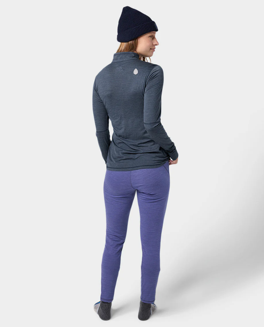 Women's Basis PeakWool Lightweight Half Zip - Image 23
