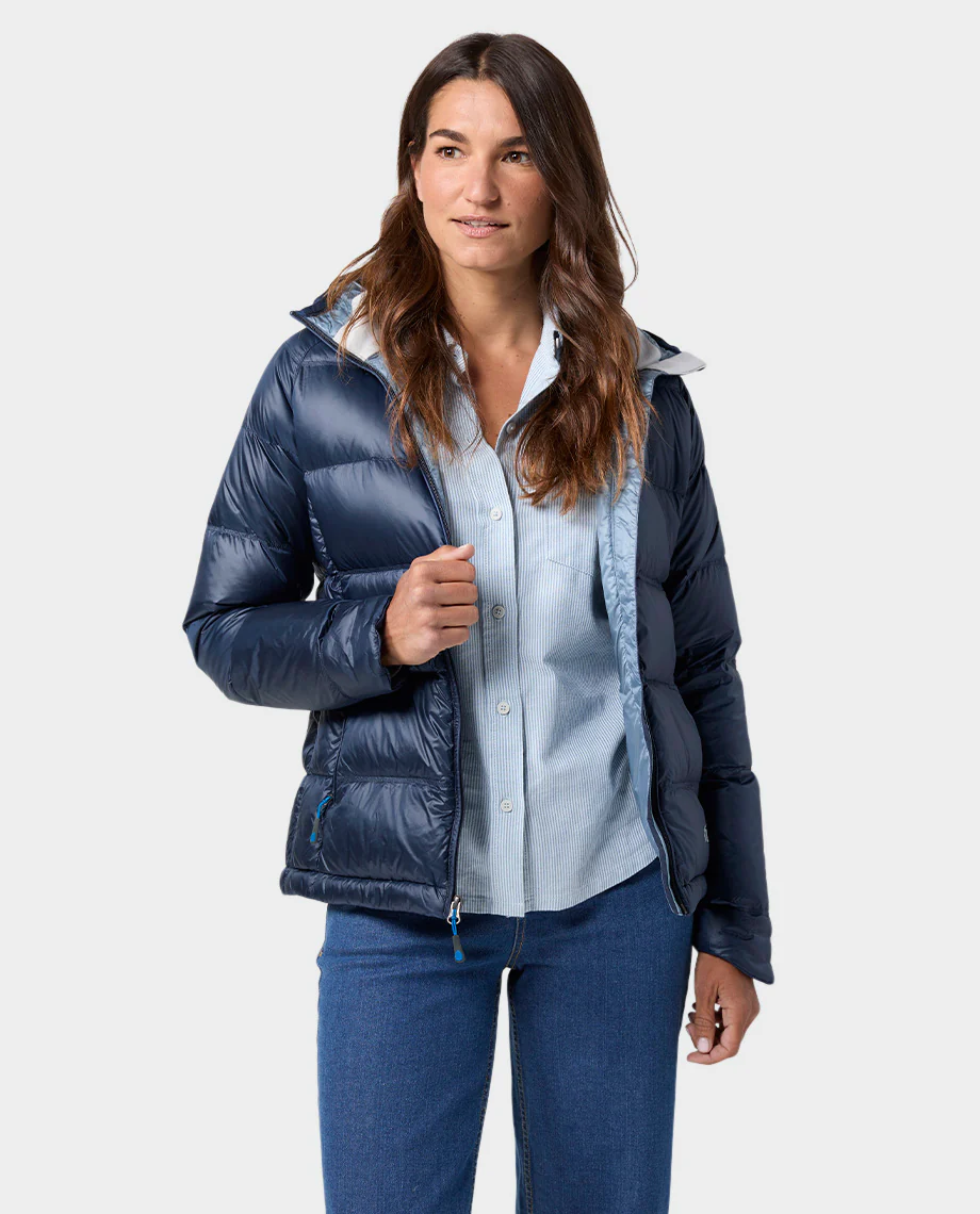 Women's Hometown Down Hooded Jacket - Image 10