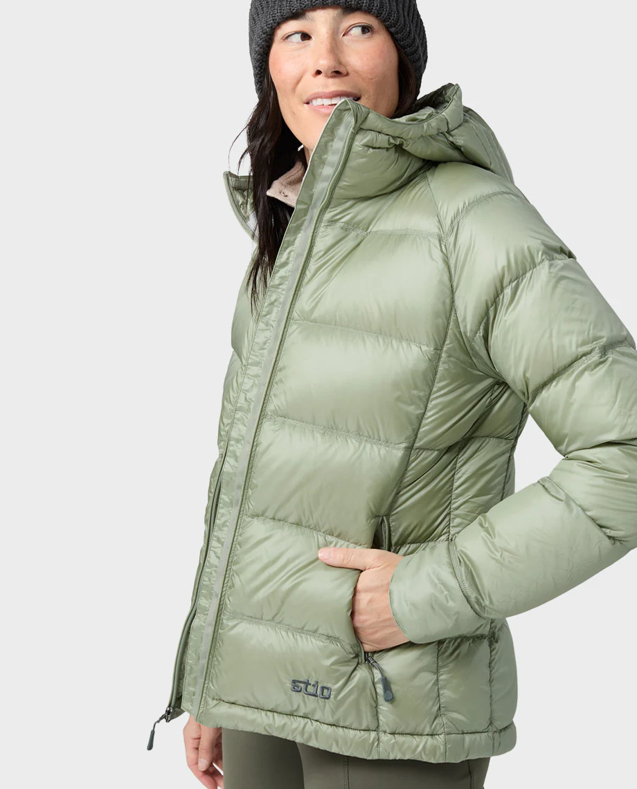 Women's Hometown Down Hooded Jacket - Image 27