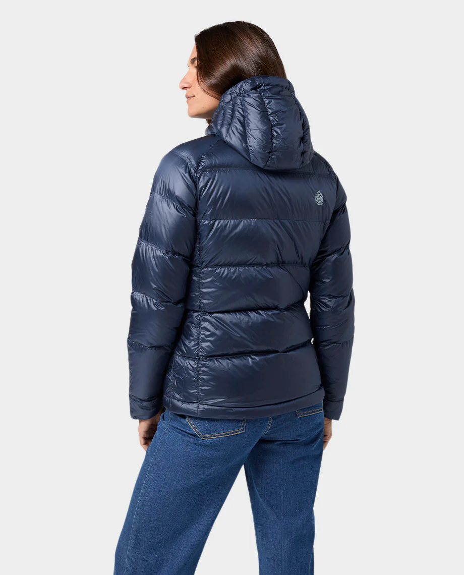 Women's Hometown Down Hooded Jacket - Image 6