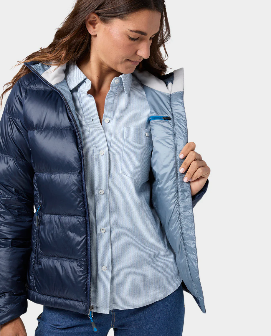 Women's Hometown Down Hooded Jacket - Image 7