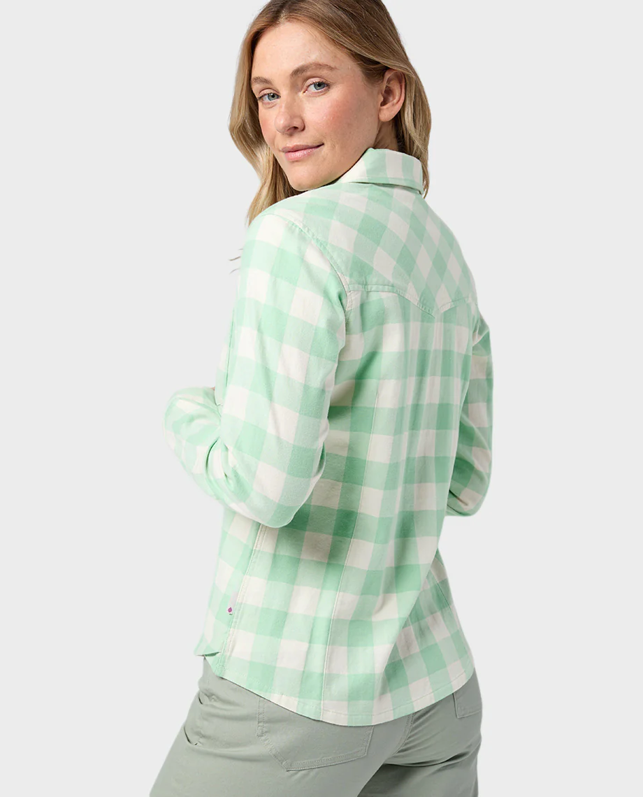 Women's Miter Stretch Lightweight Flannel Shirt - Image 16