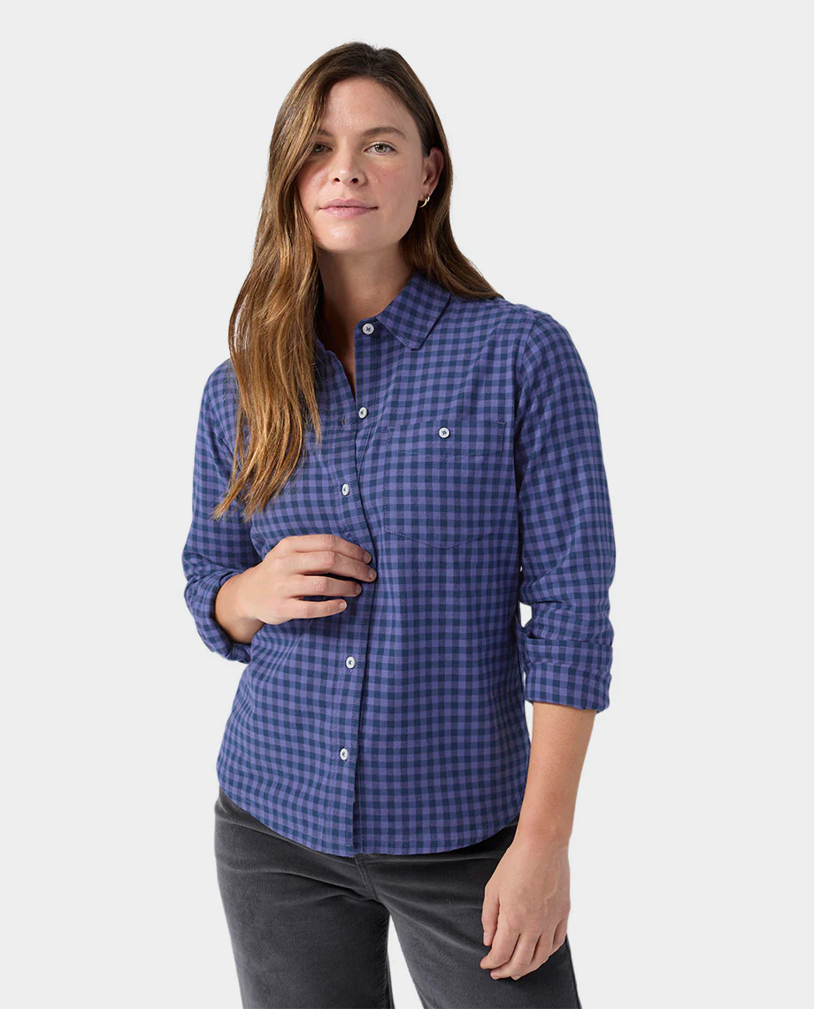 Women's Miter Stretch Lightweight Flannel Shirt - Image 22