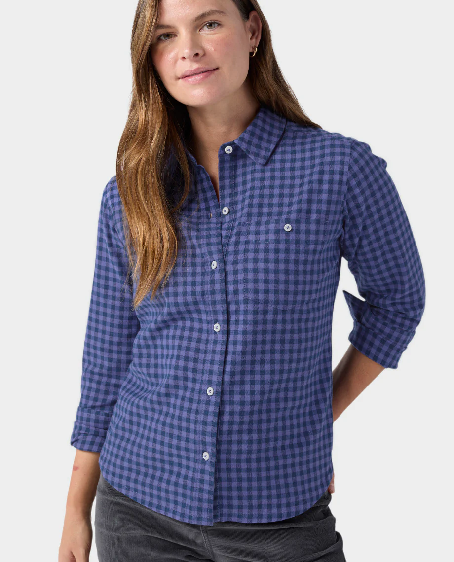 Women's Miter Stretch Lightweight Flannel Shirt - Image 23