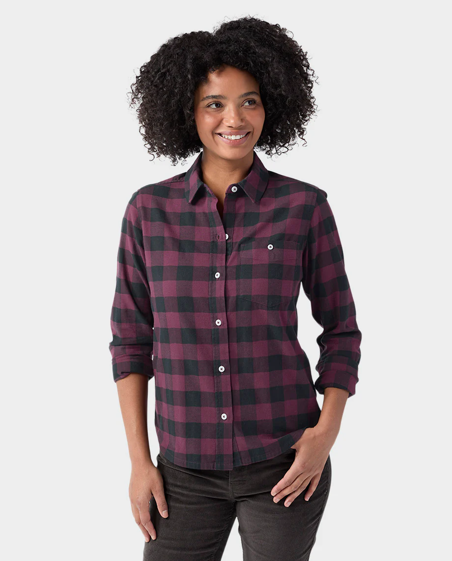Women's Miter Stretch Lightweight Flannel Shirt - Image 29