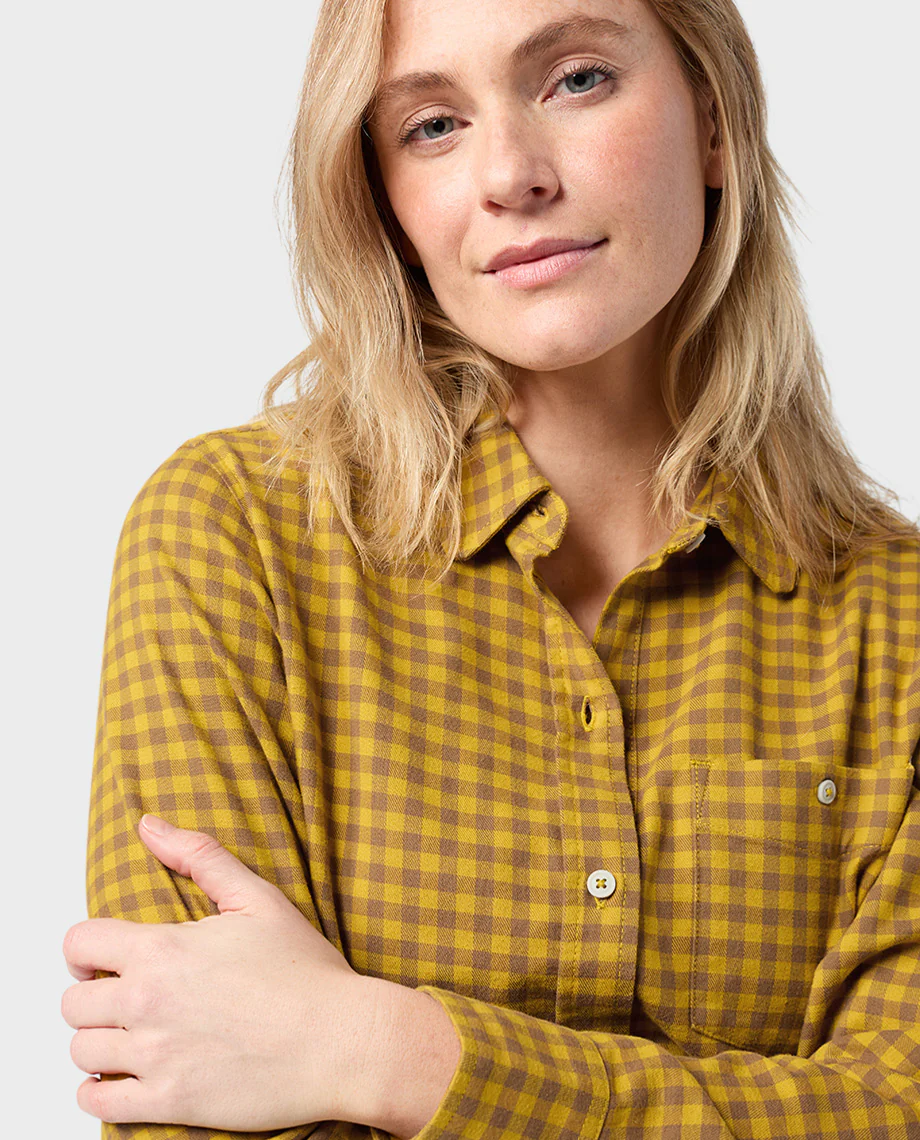 Women's Miter Stretch Lightweight Flannel Shirt - Image 38