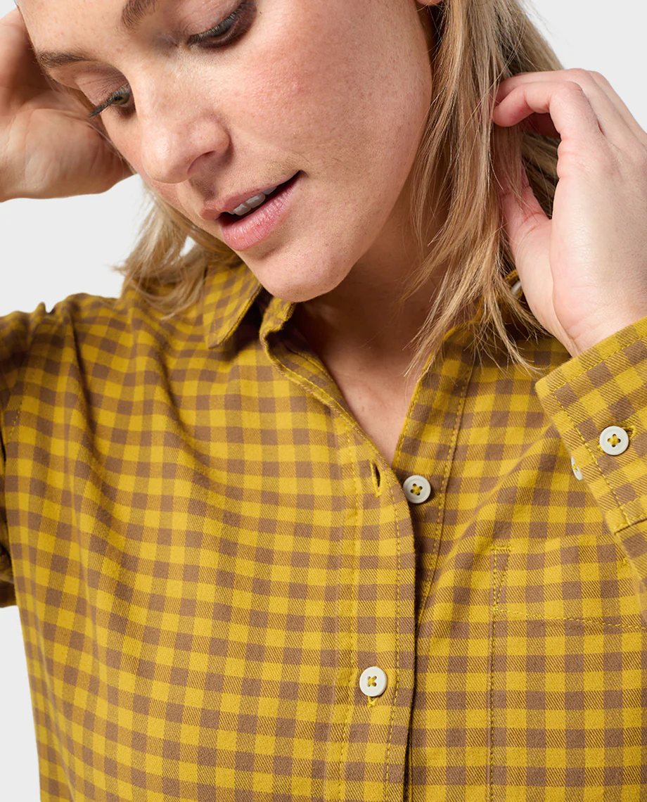 Women's Miter Stretch Lightweight Flannel Shirt - Image 40