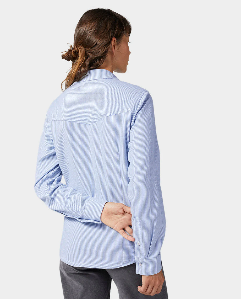 Women's Miter Stretch Lightweight Flannel Shirt - Image 5