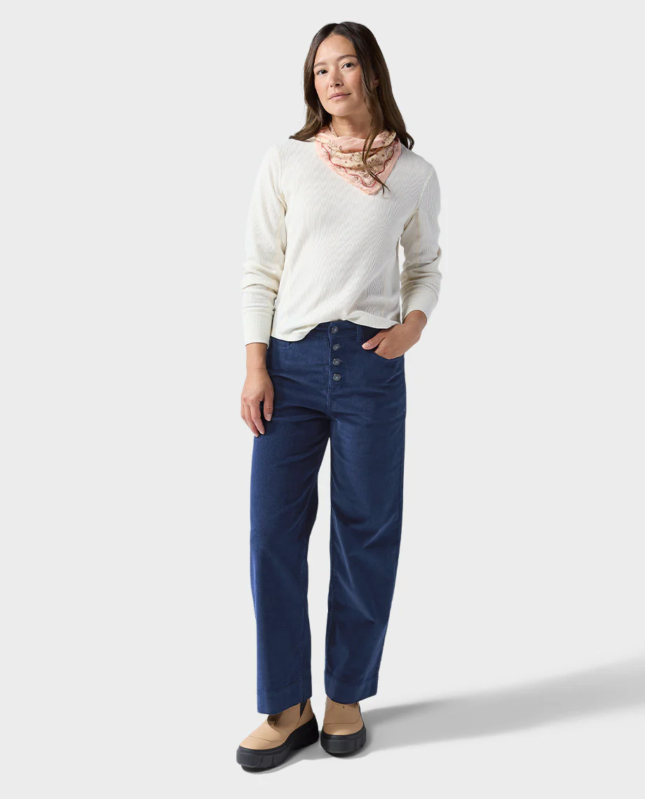 Women's Rivet Wide Leg Cord - Image 21
