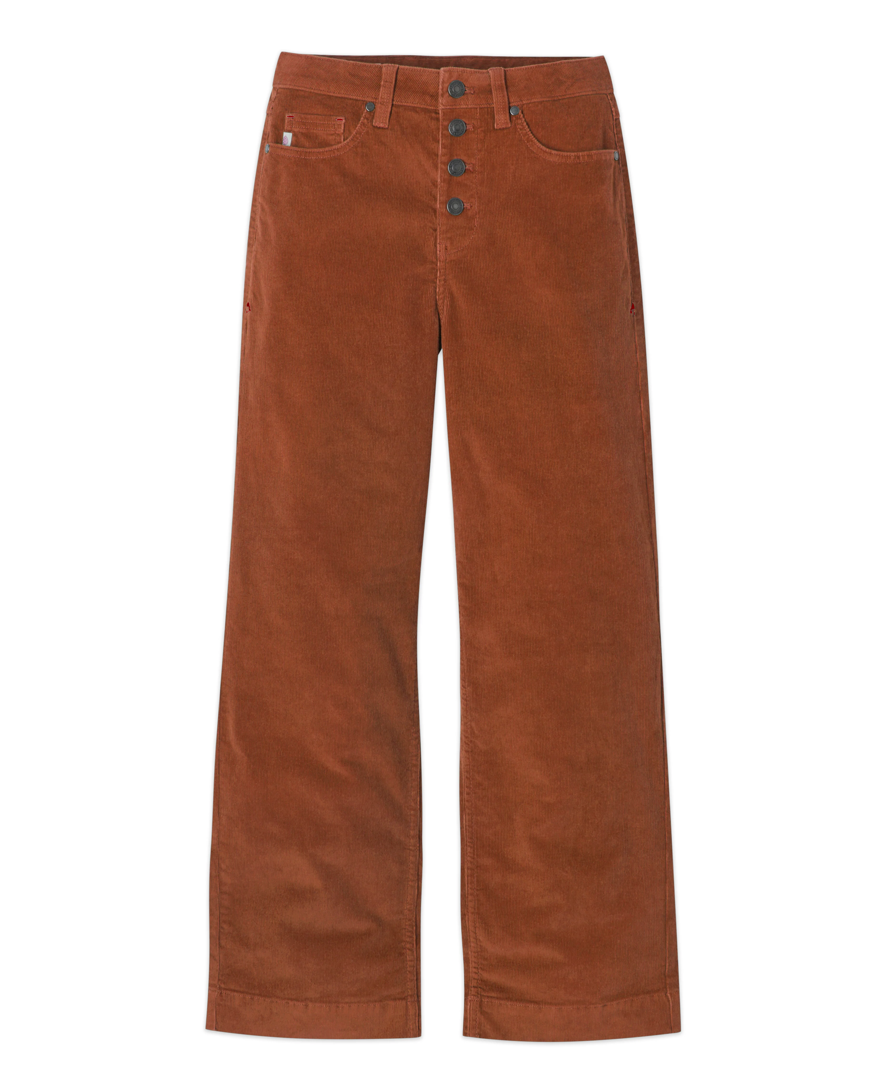 Women's Rivet Wide Leg Cord - Image 7