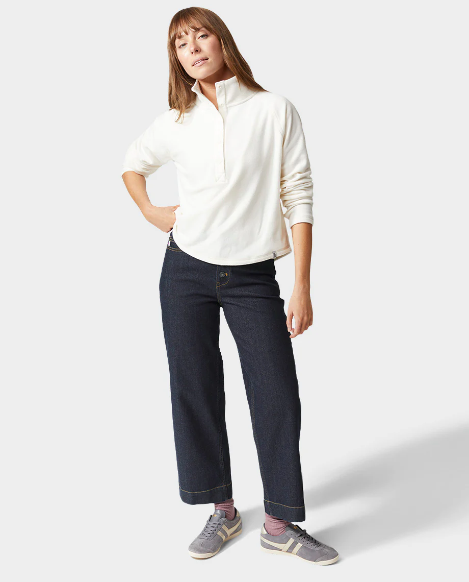 Women's Rivet Wide Leg Jean - Image 3