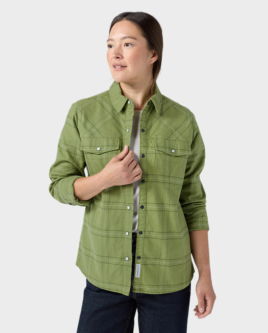 Women's Slipstone Midweight Flannel Shirt - Image 17