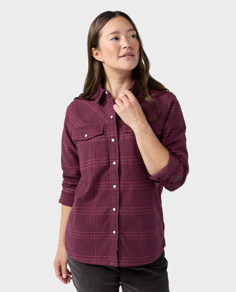 Women's Slipstone Midweight Flannel Shirt - Image 35
