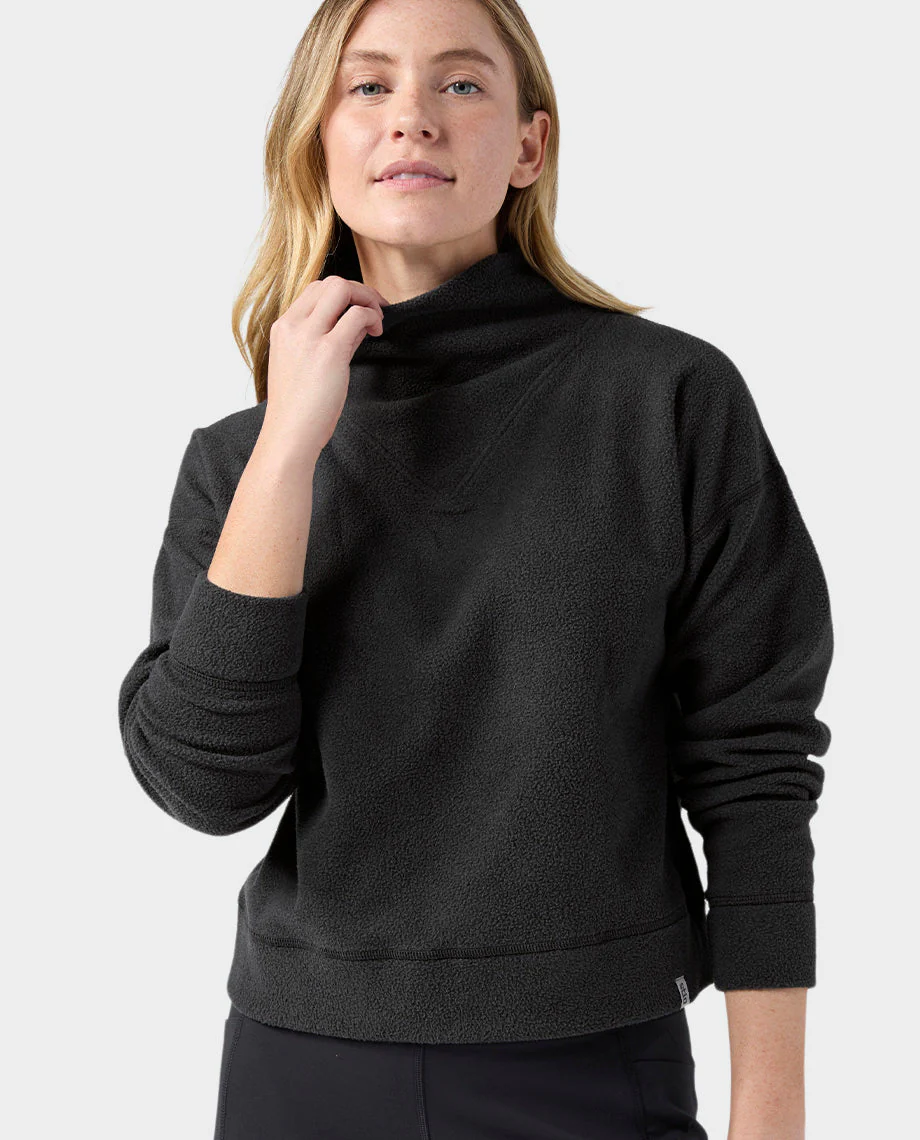 Women's Turpin Fleece Mockneck - Image 8