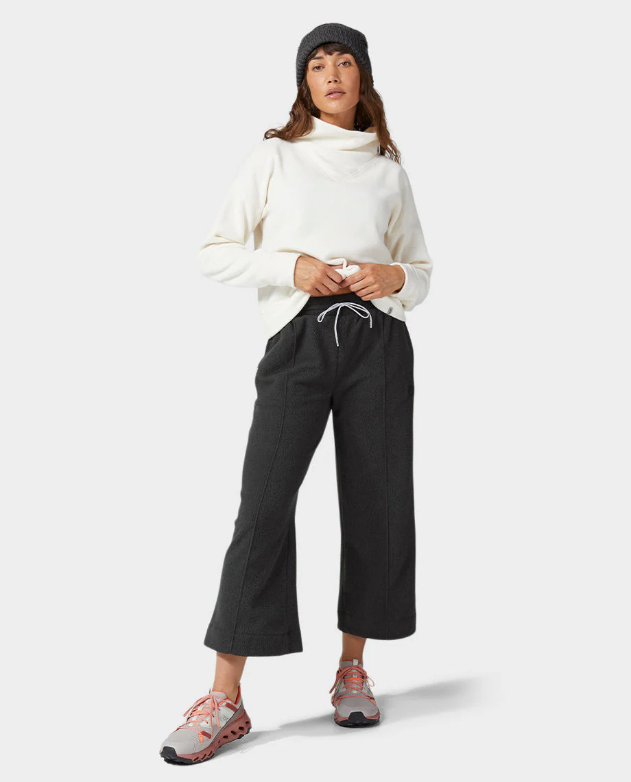 Women's Turpin Fleece Wide Crop Pant - Image 17