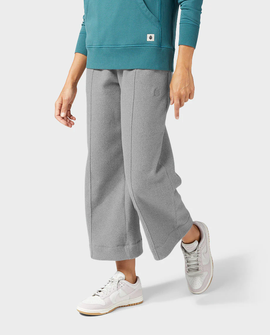 Women's Turpin Fleece Wide Crop Pant - Image 29