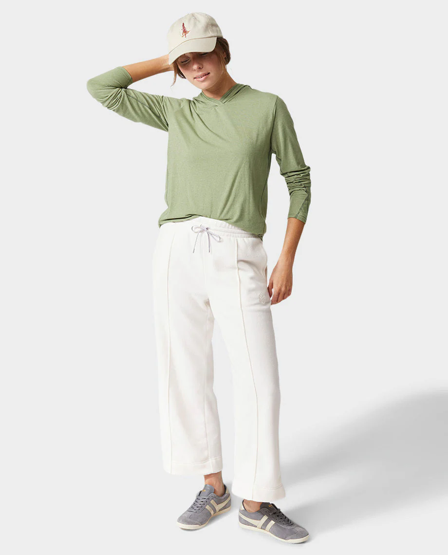 Women's Turpin Fleece Wide Crop Pant - Image 3