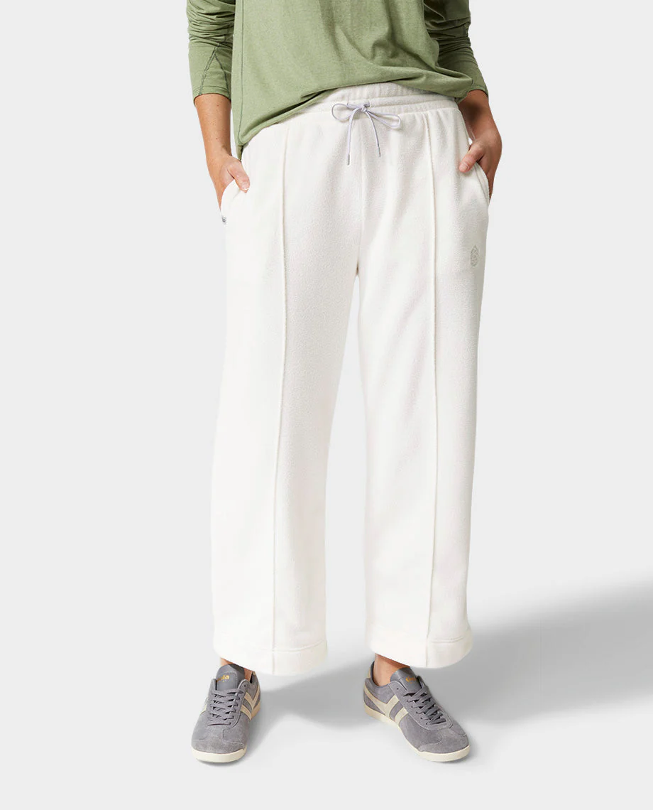 Women's Turpin Fleece Wide Crop Pant - Image 4