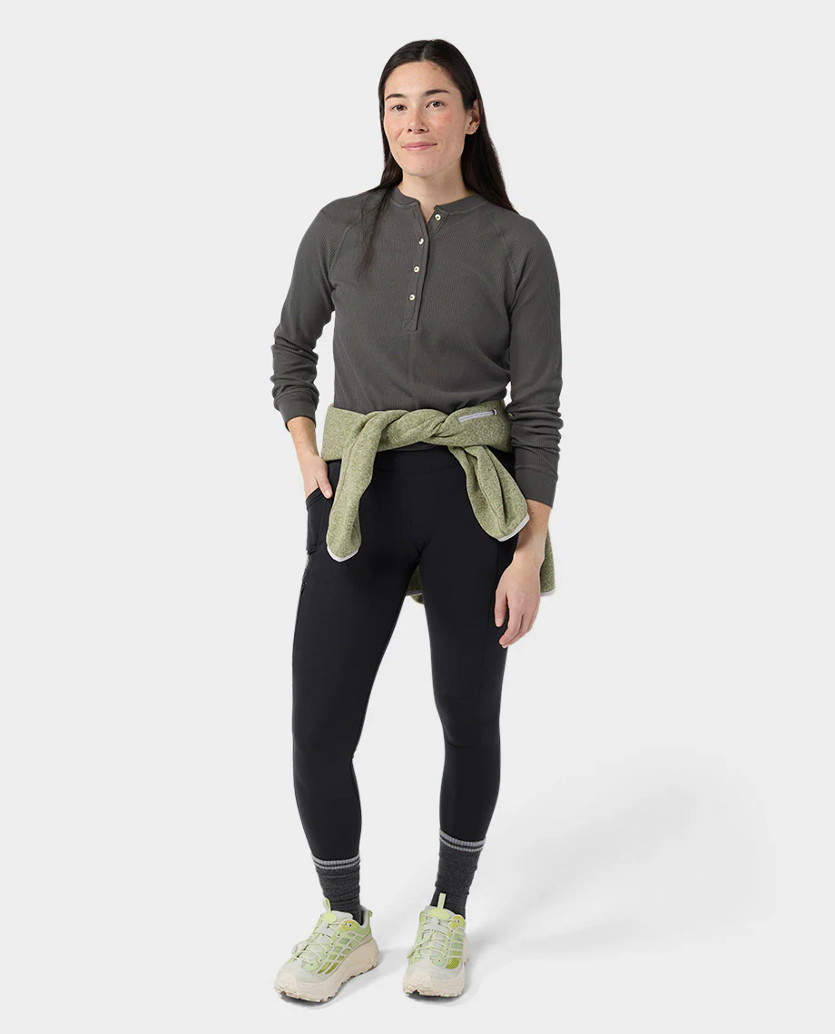 Women's Wister Waffle Henley - Image 10