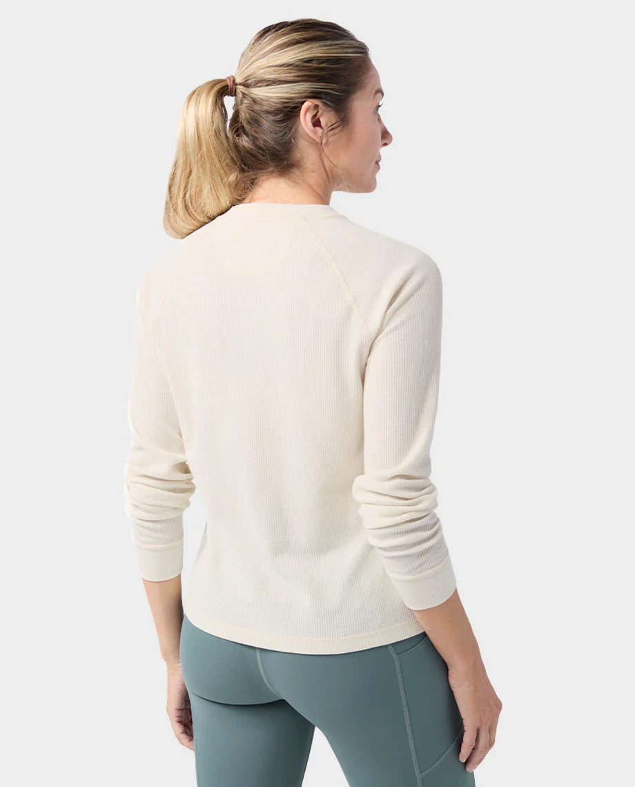 Women's Wister Waffle Henley - Image 6