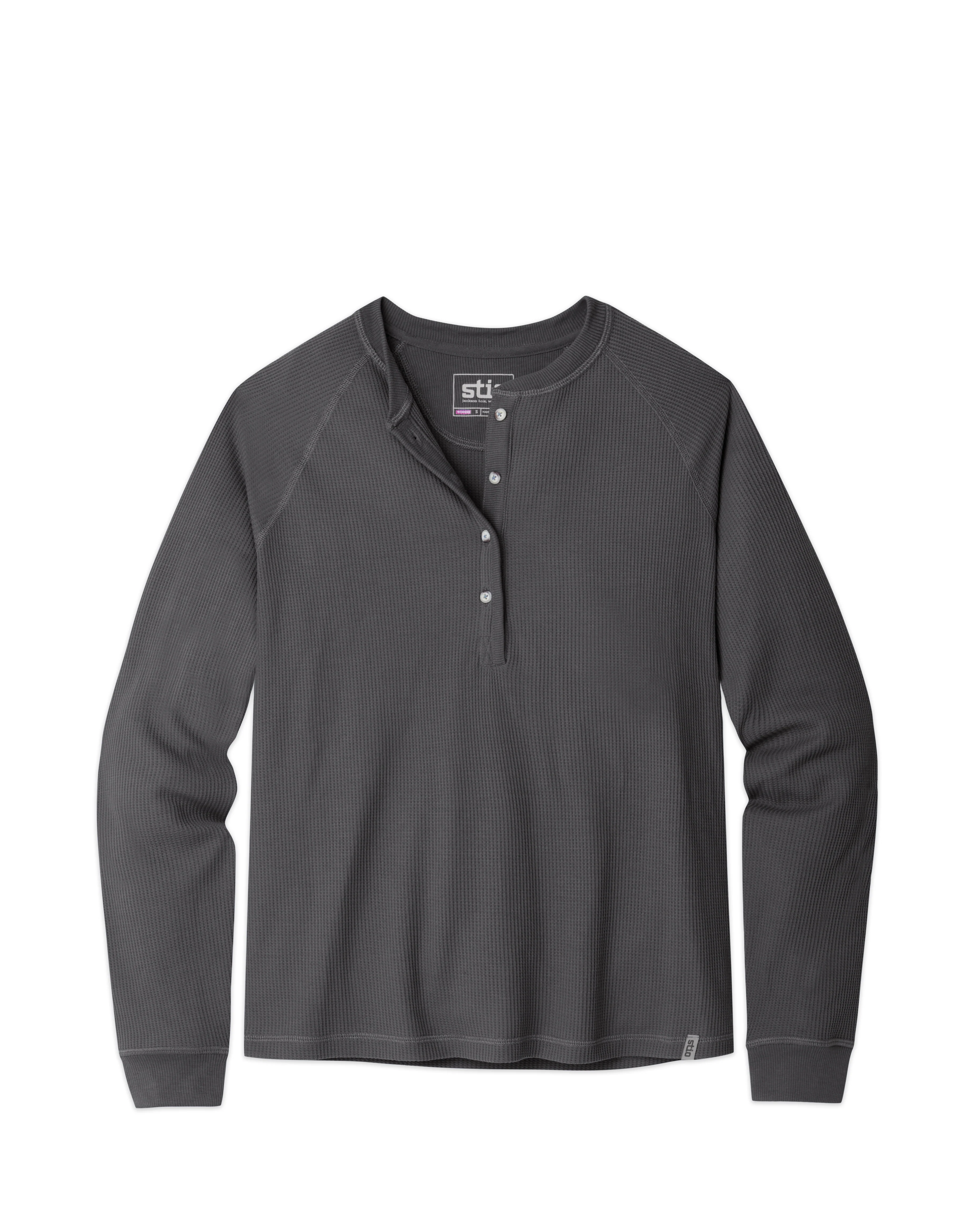 Women's Wister Waffle Henley - Image 8