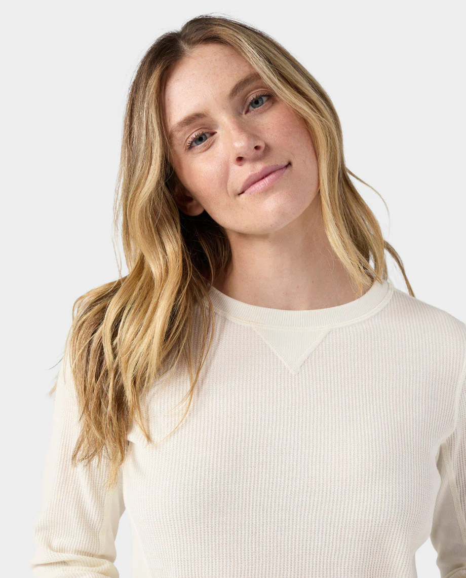Women's Wister Waffle LS - Image 3